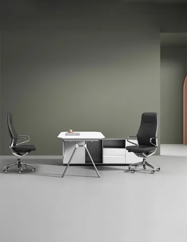 Кресло KRESLALUX ARICO для руководителя, кожаное - купит Киев, Днепр, Одесса, Львов, Харьков