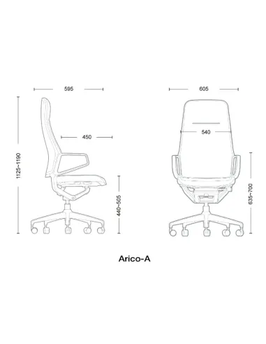 Кресло KRESLALUX ARICO для руководителя, кожаное - купит Киев, Днепр, Одесса, Львов, Харьков