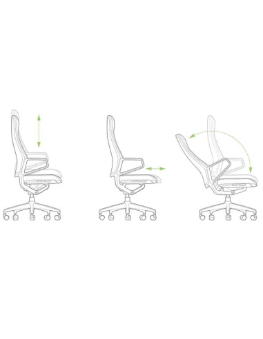 Конференц-крісло KRESLALUX ARICO-B1 шкіряне - купити Київ, Дніпро, Одеса, Львів, Харків