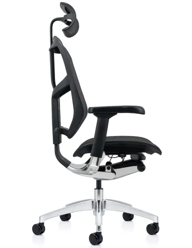 Кресло ENJOY ELITE 2 (EJE2-AB-HAM-5D-L, сетка T-168-B1Black), эргономичное - цена Киев, Харьков, Днепр, Львов, Одесса
