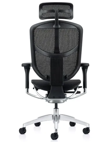 Кресло ENJOY ELITE 2 (EJE2-AB-HAM-5D-L, сетка T-168-B1Black), эргономичное - цена Киев, Харьков, Днепр, Львов, Одесса