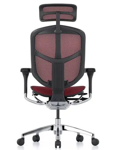 Кресло ENJOY ELITE 2 (EJE2-AВ-HAM-5D-L, сетка T-168-B3 Scarlet), эргономичное - цена Киев, Харьков, Днепр, Львов, Одесса