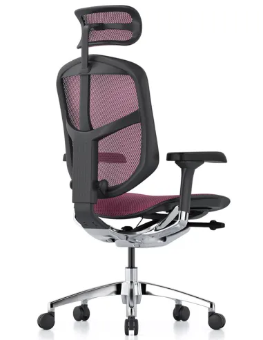 Крісло ENJOY ELITE 2 (EJE2-AG-HAM-5D-L, сітка T-168-B5 Pink), ергономічне - ціна Київ, Харків, Дніпро, Львів, Одеса