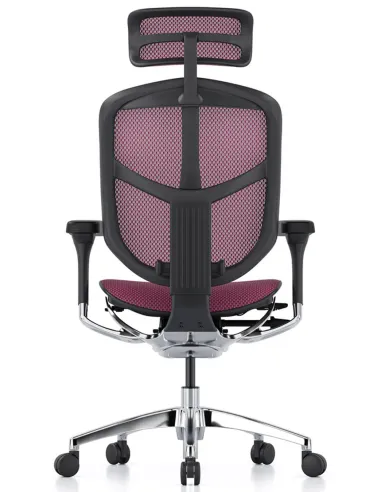 Кресло ENJOY ELITE 2 (EJE2-AG-HAM-5D-L, сетка T-168-B5 Pink), эргономичное - цена Киев, Харьков, Днепр, Львов, Одесса