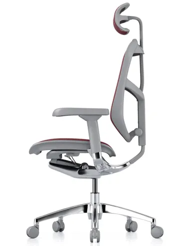 Кресло ENJOY ELITE 2 (EJE2-AG-HAM-5D-L, сетка T-168-B3 Scarlet), эргономичное - цена Киев, Харьков, Днепр, Львов, Одесса