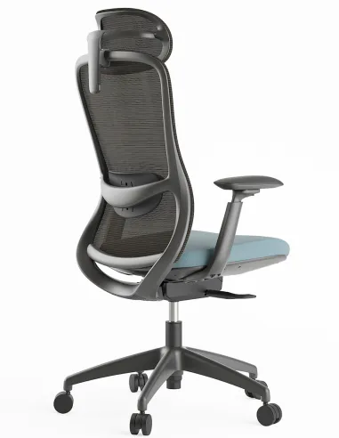 Крісло KRESLALUX SILKY GHB BLUE, ергономічне - купити Київ, Дніпро, Одеса, Львів, Хаарків