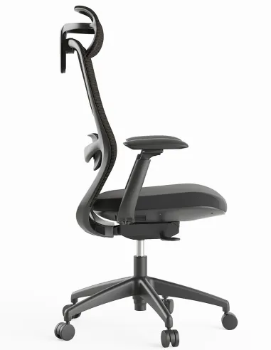 Кресло KRESLALUX SILKY GHB DARK GREY, эргономичное - купить Киев, Днепр, Одесса, Львов, Харьков