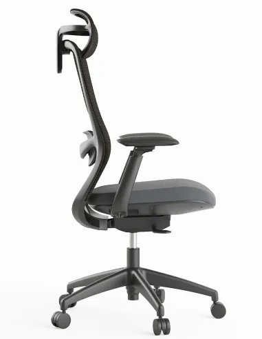 Крісло KRESLALUX SILKY GHB GREY, ергономічне - купити Київ, Дніпро, Одеса, Львів, Харків