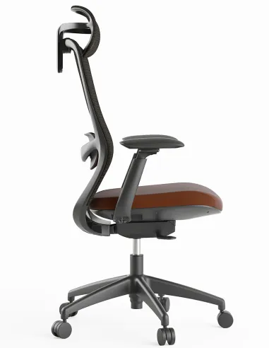 Кресло KRESLALUX SILKY GHB RED, эргономичное - купить Киев, Днепр, Одесса, Львов, Харьков