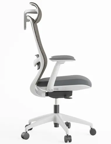 Кресло KRESLALUX SILKY GHW GREY, эргономичное - купить Киев, Днепр, Одесса, Львов, Харьков