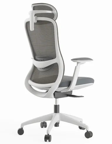 Крісло KRESLALUX SILKY GHW GREY, ергономічне - купити Київ, Дніпро, Одеса, Львів, Харків