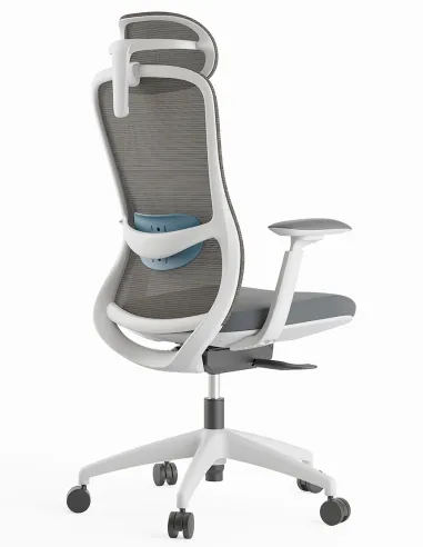 Кресло KRESLALUX SILKY GHW GREY, эргономичное - купить Киев, Днепр, Одесса, Львов, Харьков