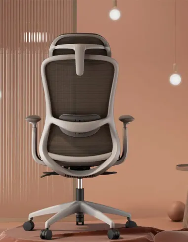 Кресло KRESLALUX SILKY GHW GREY, эргономичное - купить Киев, Днепр, Одесса, Львов, Харьков