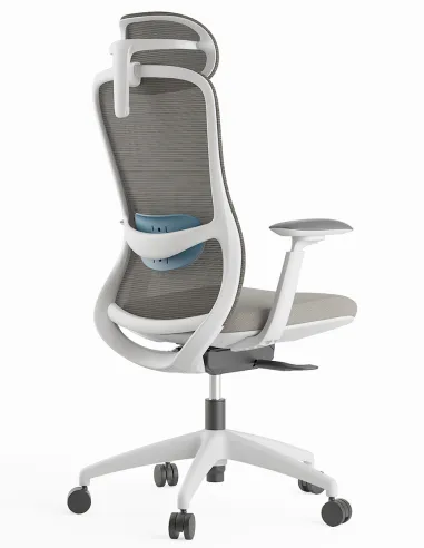 Кресло KRESLALUX SILKY GHW LIGHT GREY, эргономичное - купить Киев, Днепр, Одесса, Львов, Харьков