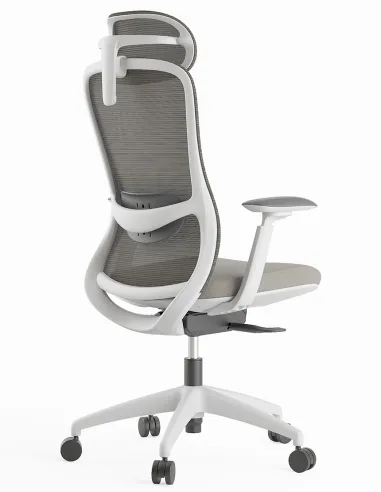 Кресло KRESLALUX SILKY GHW LIGHT GREY, эргономичное - купить Киев, Днепр, Одесса, Львов, Харьков