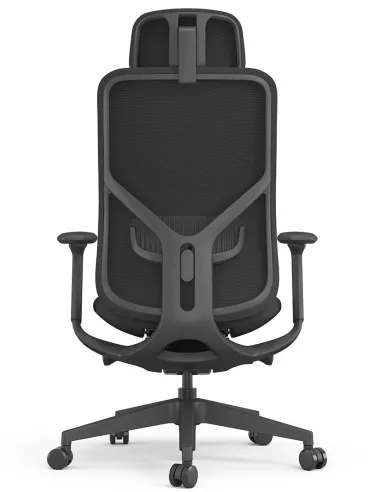 Кресло KRESLALUX ANTLER EAN-001A BLACK, эргономичное - купить Киев, Днепр, Одесса, Львов, Харьков