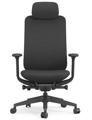 Кресло KRESLALUX ANTLER EAN-001A BLACK, эргономичное - купить Киев, Днепр, Одесса, Львов, Харьков