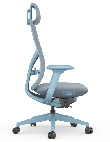 Кресло KRESLALUX ANTLER EAN-001A BLUE, эргономичное - купить Киев, Днепр, Одесса, Львов, Харьков