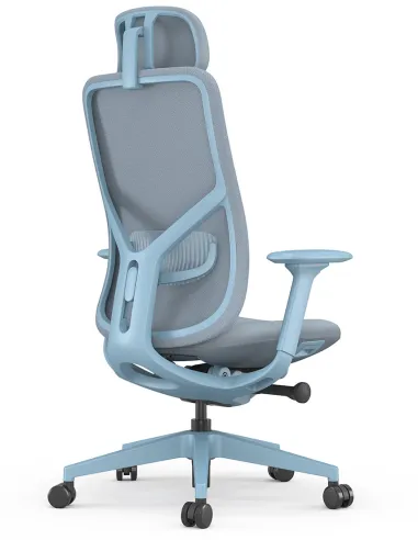 Кресло KRESLALUX ANTLER EAN-001A BLUE, эргономичное - купить Киев, Днепр, Одесса, Львов, Харьков