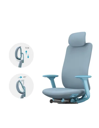 Кресло KRESLALUX ANTLER EAN-001A WHITE, эргономичное - купить Киев, Днепр, Одесса, Львов, Харьков