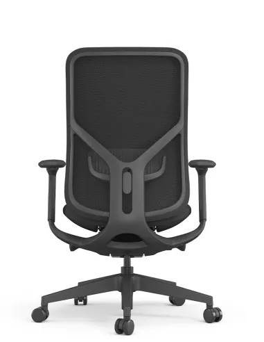 Кресло KRESLALUX ANTLER EAN-001B BLACK, эргономичное - купить Киев, Днепр, Одесса, Львов, Харьков