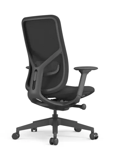 Кресло KRESLALUX ANTLER EAN-001B BLACK, эргономичное - купить Киев, Днепр, Одесса, Львов, Харьков