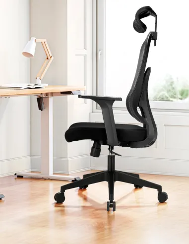 Крісло KRESLALUX GO-SIT 645-1A BLACK, ергономічне - купити Київ, Дніпро, Одеса, Львів, Харків