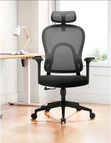 Кресло KRESLALUX GO-SIT 645-1A BLACK, эргономичное -купить Киев, Днепр, Одесса, Львов, Харьков