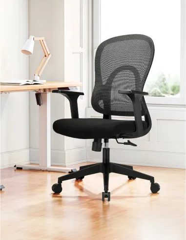 Крісло KRESLALUX GO-SIT 645-1B BLACK, ергономічне - купити Київ, Дніпро, Одеса, Львів, Харків