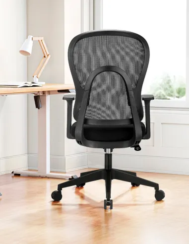 Кресло KRESLALUX GO-SIT 645-1B BLACK, эргономичное - купить Киев, Днепр, Одесса, Львов, Харьков