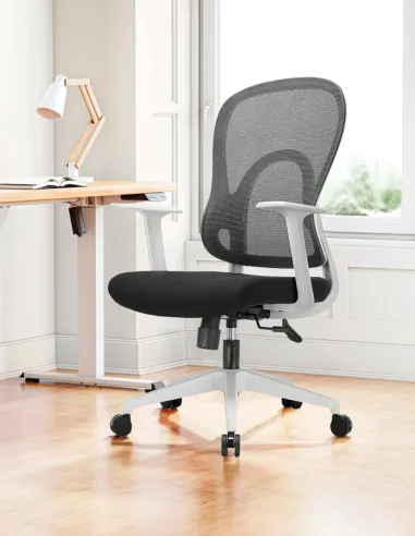 Крісло KRESLALUX GO-SIT 645-1B LIGHT GREY, ергономічне - купити Київ, Дніпро, Одеса, Львів, Харків