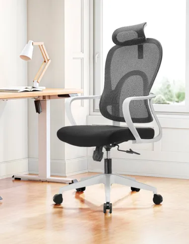 Крісло KRESLALUX GO-SIT 645-A LIGHT GREY, ергономічне - купити Київ, Дніпро, Одеса, Львів, Харків