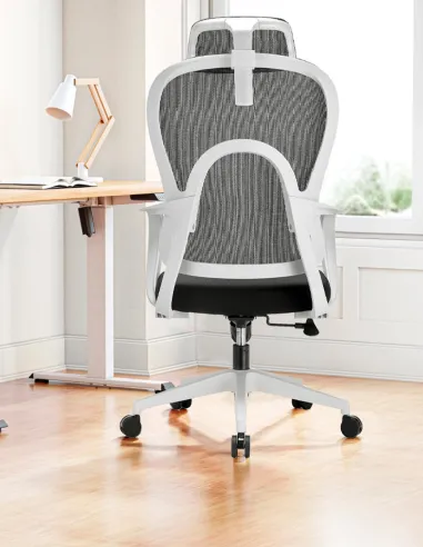 Кресло KRESLALUX GO-SIT 645-A LIGHT GREY, эргономичное - купить Киев, Днепр, Одесса, Львов, Харьков