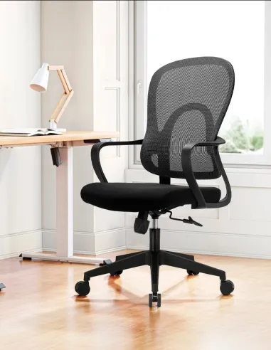 Кресло KRESLALUX GO-SIT 645-B BLACK, эргономичное - купить Киев, Днепр, Одесса, Львов, Харьков