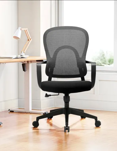 Кресло KRESLALUX GO-SIT 645-B BLACK, эргономичное - купить Киев, Днепр, Одесса, Львов, Харьков