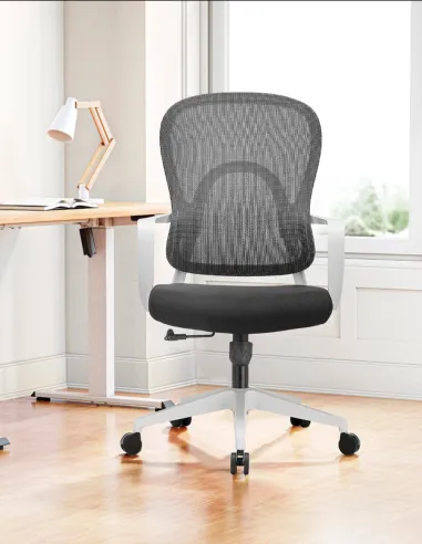 Кресло KRESLALUX GO-SIT 645-B LIGHT GREY, эргономичное - купить Киев, Днепр, Одесса, Львов, Харьков