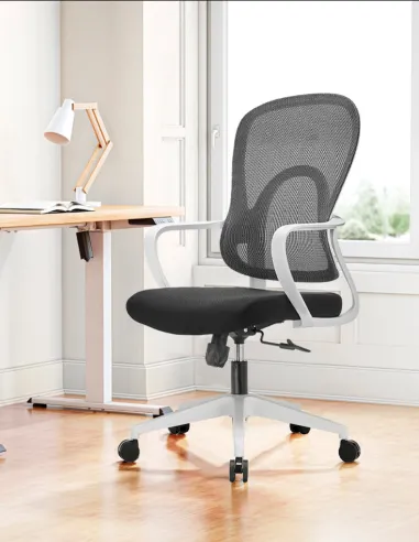 Кресло KRESLALUX GO-SIT 645-B LIGHT GREY, эргономичное - купить Киев, Днепр, Одесса, Львов, Харьков