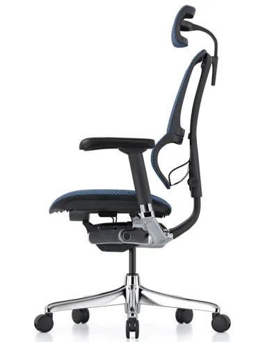 Кресло MIRUS-IOO 2 (IOOE2-AB-HAM-5D-L, сетка Т-168-B4 COBALT), эргономичное - цена Киев, Львов, Одесса, Харьков, Днепр