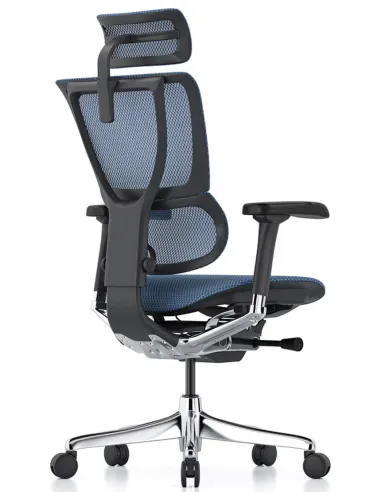 Кресло MIRUS-IOO 2 (IOOE2-AB-HAM-5D-L, сетка Т-168-B4 COBALT), эргономичное - цена Киев, Львов, Одесса, Харьков, Днепр