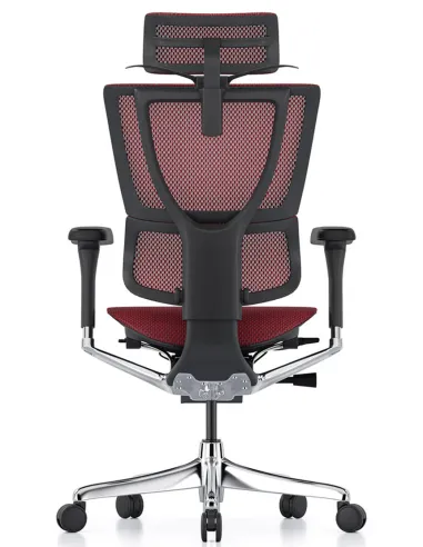 Кресло MIRUS-IOO 2 (IOOE2-AB-HAM-5D-L, сітка T-168-B3 Scarlet), эргономичное - цена Киев, Днепр, Одесса, Харьков, Львов