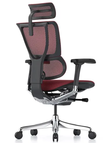 Кресло MIRUS-IOO 2 (IOOE2-AB-HAM-5D-L, сітка T-168-B3 Scarlet), эргономичное - цена Киев, Днепр, Одесса, Харьков, Львов