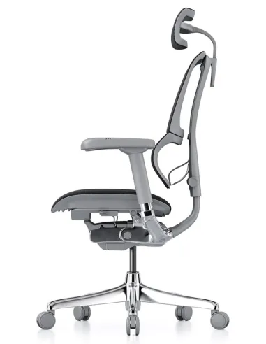 Крісло MIRUS-IOO 2 (IOOE2-AG-HAM-5D-L, СІТКА Т-168-B1 BLACK), ергономічне -ціна Київ, Дніпро, Одеса, Львів, Харків