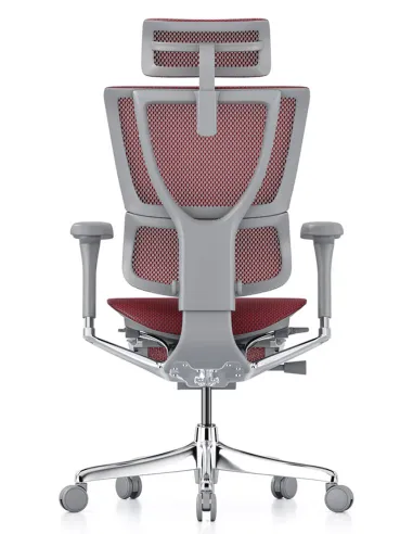 Крісло MIRUS-IOO 2 (IOOE2-AG-HAM-5D-L, СІТКА T-168-B3 SCARLET), ергономічне - ціна Київ, Дніпро, Одеса, Львів, Харків
