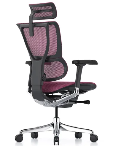 Крісло MIRUS-IOO 2 (IOOE2-AB-HAM-5D-L, сітка T-168-B5 PINK), ергономічне - ціна Київ, Дніпро, Харків, Одеса, Львів