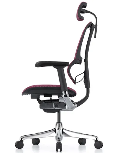 Крісло MIRUS-IOO 2 (IOOE2-AB-HAM-5D-L, сітка T-168-B5 PINK), ергономічне - ціна Київ, Дніпро, Харків, Одеса, Львів