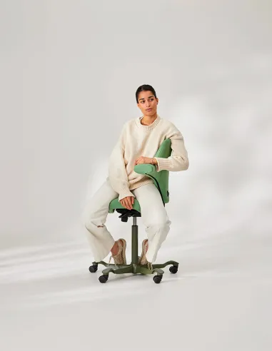 Кресло HAG CAPISCO 8106 BLACK эргономичное