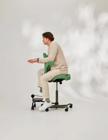 Кресло HAG CAPISCO 8106 SKY BLUE эргономичное