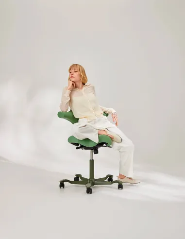 Кресло HAG CAPISCO 8106 SKY BLUE эргономичное