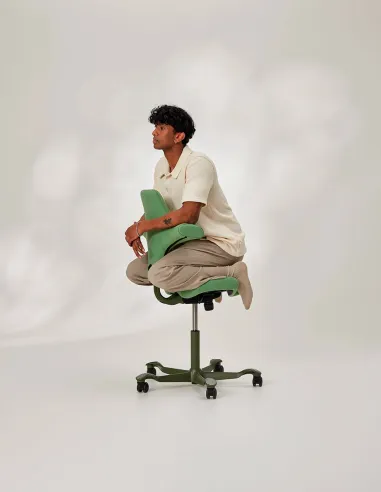 Кресло HAG CAPISCO 8106 SKY BLUE эргономичное