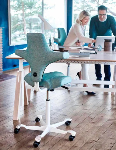 Кресло HAG CAPISCO 8106 SKY BLUE эргономичное